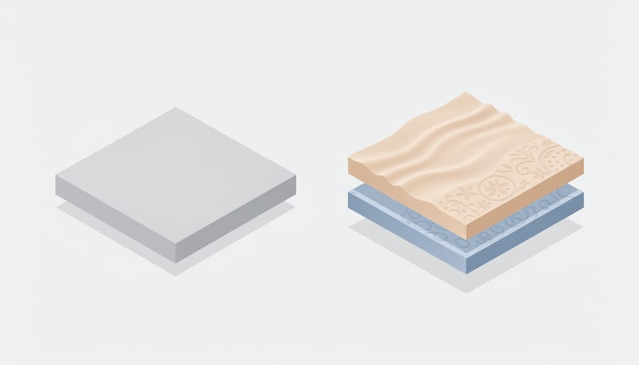 Macro close-up of creamy cosmetic texture with mineral stones and a ceramic bowl suggesting skincare formulation quality.